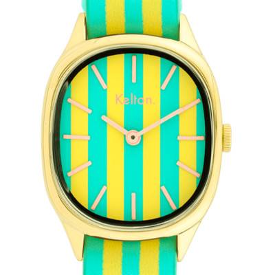Montre Colorama Citron-Basilic - Kelton