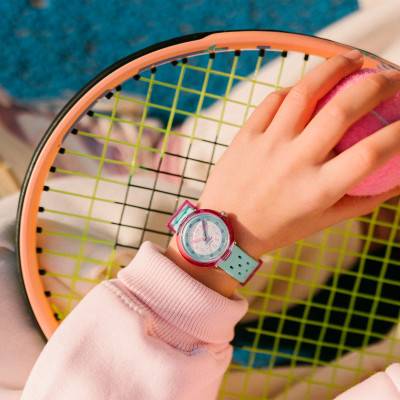 Flik Flak Fizz In Mint FCNP003 Watch - Flik Flak