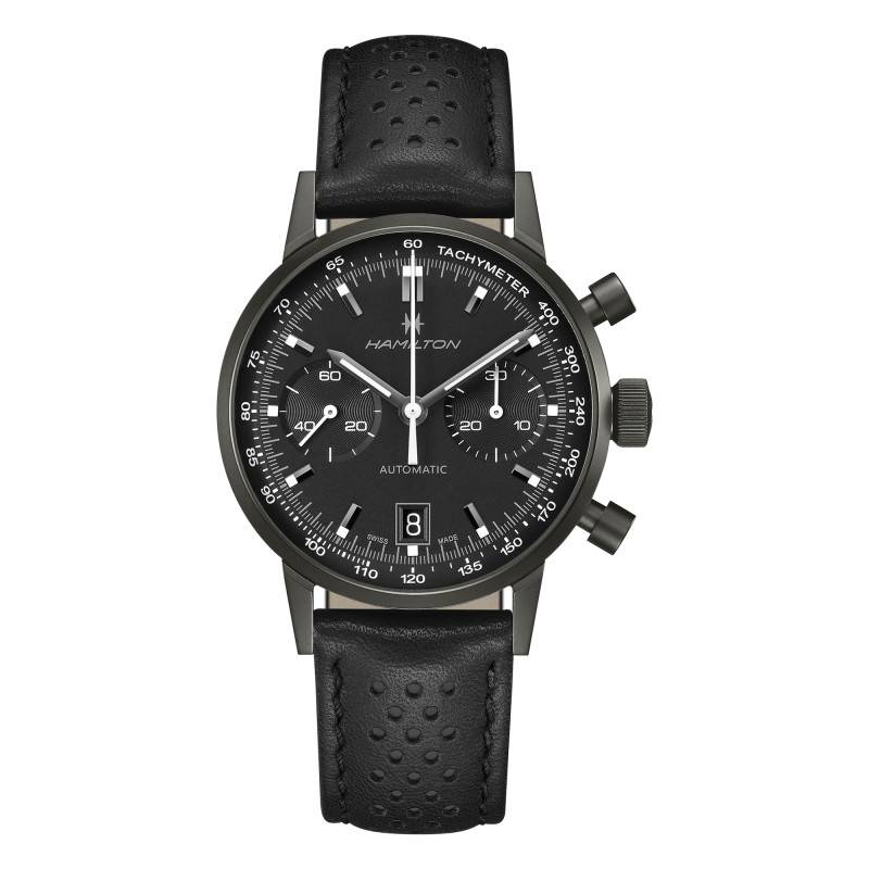 American Classic Intra-Matic Auto Chrono 40mm Watch H38446730 - Hamilton