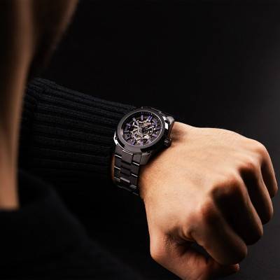 Montre Essence Ceramica Skeleton COSC 41 mm - Stradale Viola - Formex