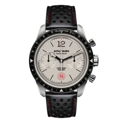 1956 White Chronograph Watch - Echo/Neutra