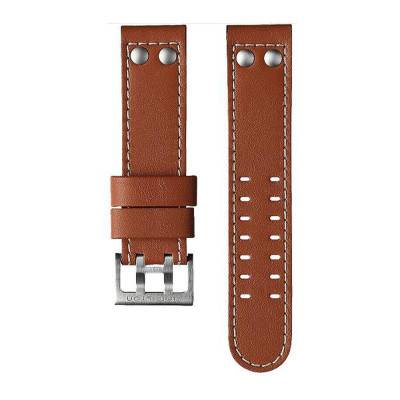 Brown 22mm Khaki Aviation Watch Strap H690776103 - Hamilton