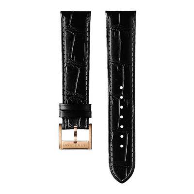 Bracelet de montre Jazzmaster Noir Acier Doré 20mm H6003251131 - Hamilton