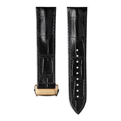Bracelet de montre Jazzmaster Noir 22mm H6003271101 - Hamilton