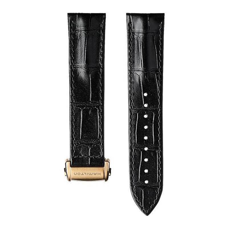 Black Jazzmaster 22mm Watch Strap H6003271101 - Hamilton