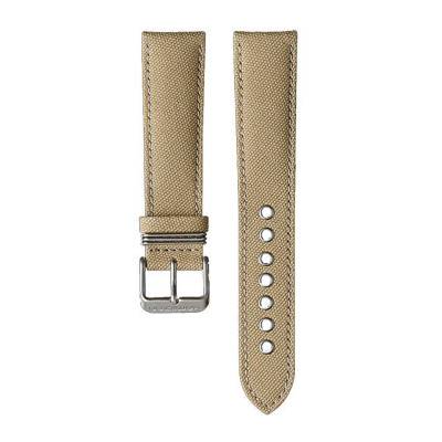 Khaki Field Beige Leather Watch Strap 20mm H6006941001 - Hamilton
