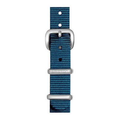 Teal NATO Strap 12mm, Length 230mm, Steel Buckle - Briston