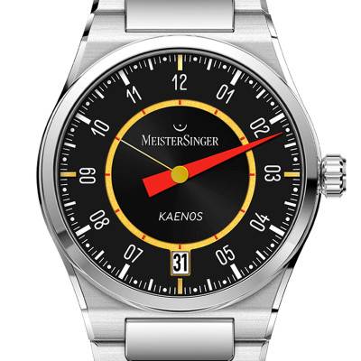 Meistersinger x Alain Silberstein Kaenos Grand Date Watch - MeisterSinger
