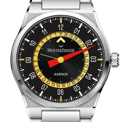 Montre MeisterSinger X Alain Silberstein Edition Kaenos Open Date - MeisterSinger