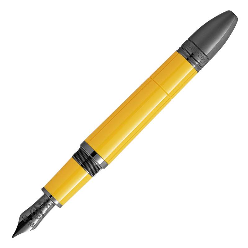 Great Characters Enzo Ferrari Special Edition Giallo Modena Fountain Pen - Montblanc
