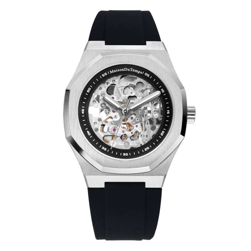 MTBeta Skeleton Miyota Silicone Watch - Maison du Temps