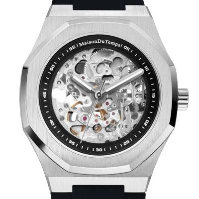 MTBeta Skeleton Miyota Silicone Watch - Maison du Temps