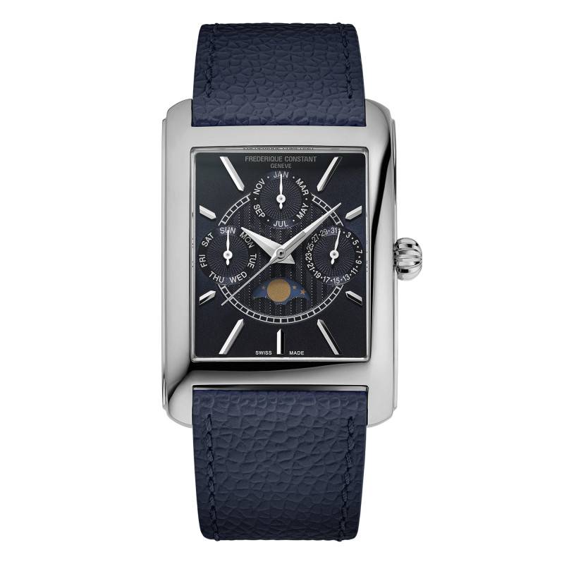 Classics Square Calendar Moonphase FC-265N4C6 Watch - Frédérique Constant