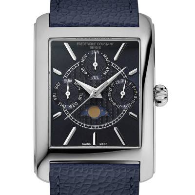 Montre Classics Carree Calendar Moonphase FC-265N4C6 - Frédérique Constant