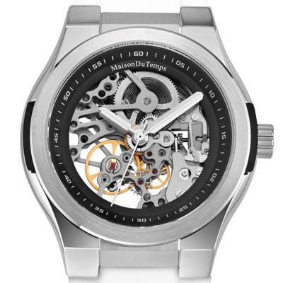 Montre MTEpsilon Skeleton Blanc - Maison du Temps
