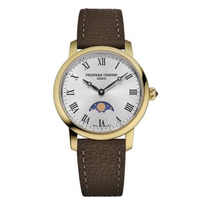Montre Slimline Ladies Moonphase FC-206RS1S5 - Frédérique Constant