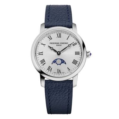 Slimline Ladies Moonphase FC-206RS1S6 Watch - Frédérique Constant