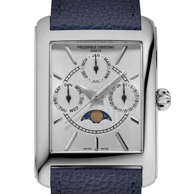 Montre Classics Carree Calendar Moonphase FC-265S4C6 - Frédérique Constant