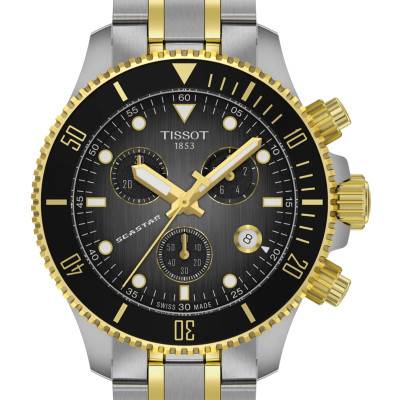 Seastar 1000 Quartz Chronograph 38 mm Watch T1202172206100 - Tissot