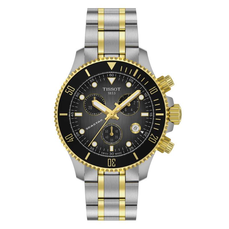 Seastar 1000 Quartz Chronograph 38 mm Watch T1202172206100 - Tissot