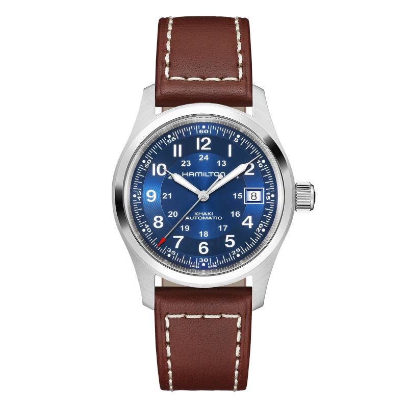 Blue Khaki Field Auto 38mm Watch - Hamilton