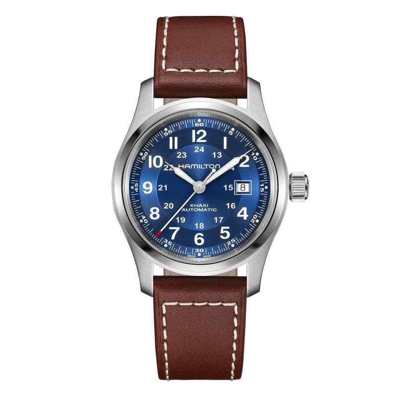 Blue Khaki Field Auto 42mm Watch - Hamilton