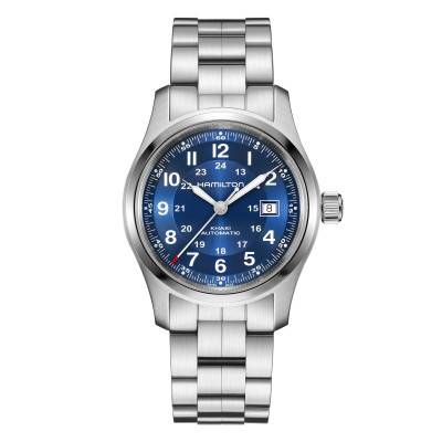 Blue Khaki Field Auto 42mm Watch - Hamilton
