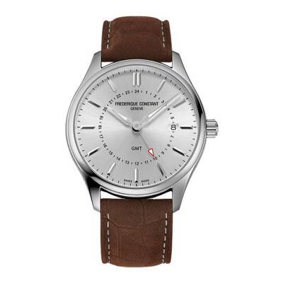Montre Classics Quartz GMT FC-252SS5B6 - Frédérique Constant