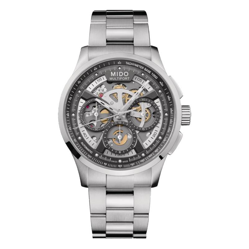 Multifort Skeleton Chronograph Watch M0386621106000 - Mido