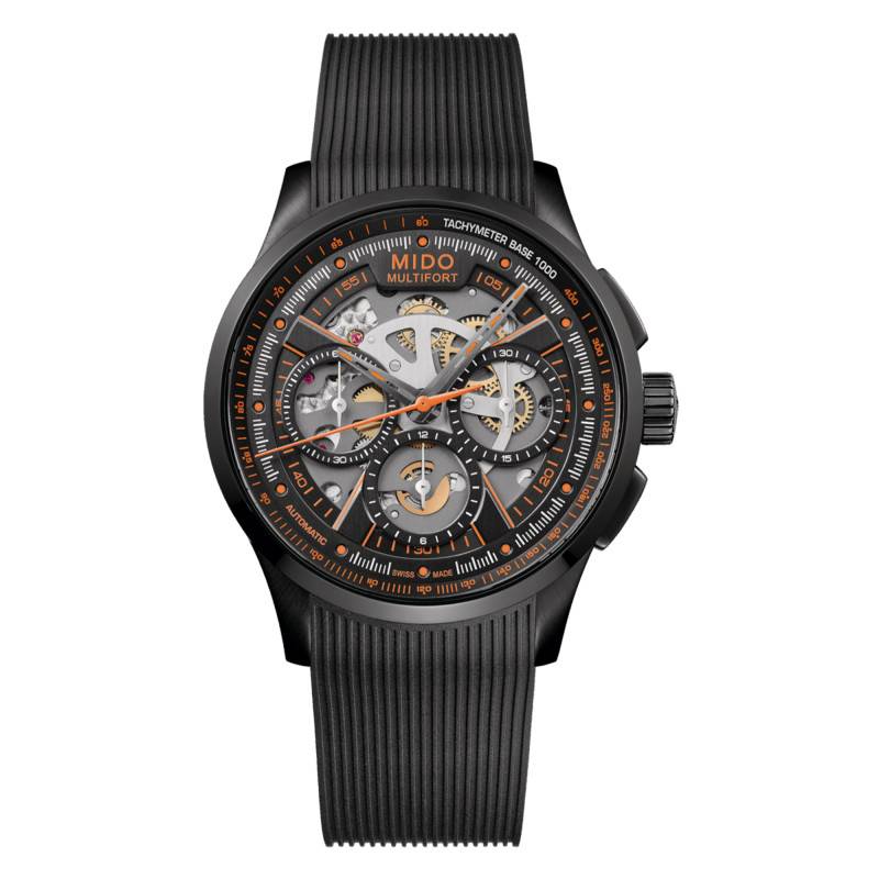 Multifort Skeleton Chronograph M0386623705000 Watch - Mido