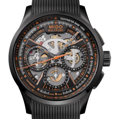 Multifort Skeleton Chronograph M0386623705000 Watch - Mido