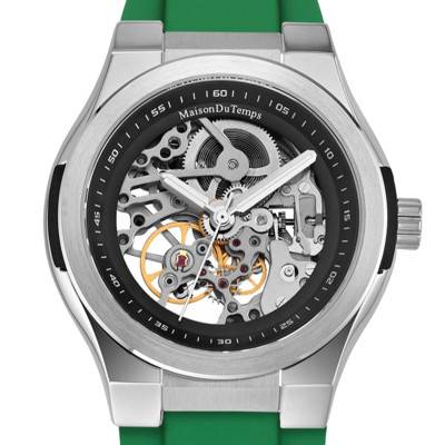 Montre MTEpsilon Skeleton Vert - Maison du Temps