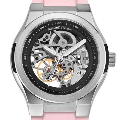 Montre MTEpsilon Skeleton Rose - Maison du Temps