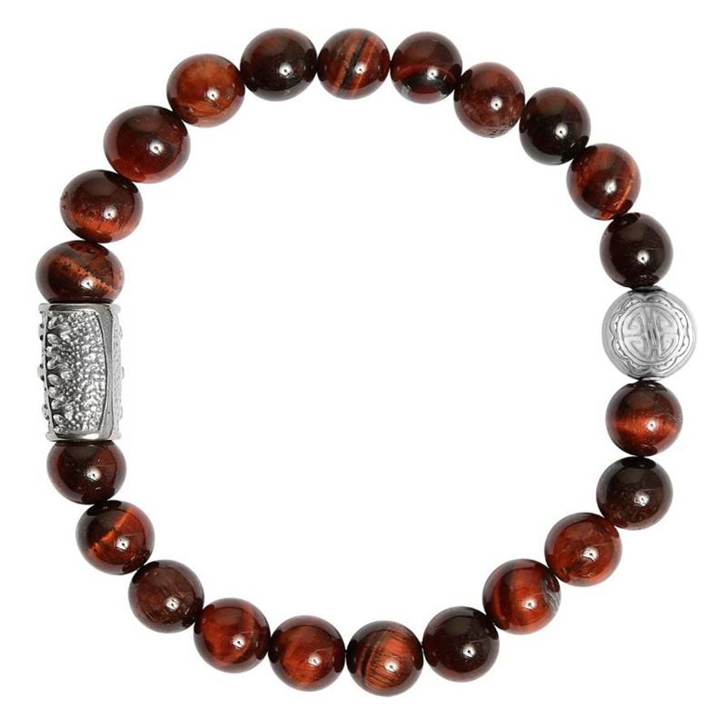 Red Tiger's Eye Bracelet - Lauren Steven