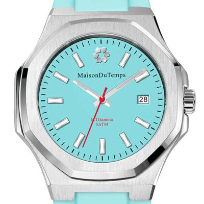 Montre MTGamma Turquoise Silicone Turquoise - Maison du Temps