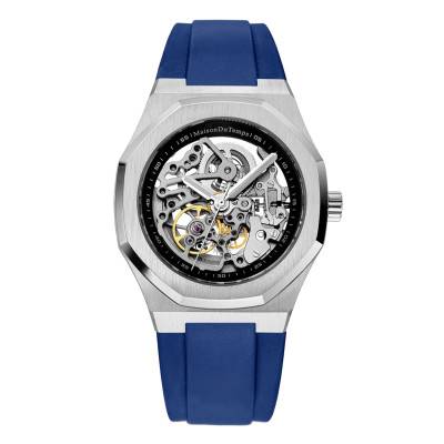 Blue Silicone MTBeta Skeleton Watch - Maison du Temps
