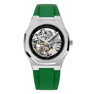 Montre MTBeta Skeleton Silicone Vert - Maison du Temps
