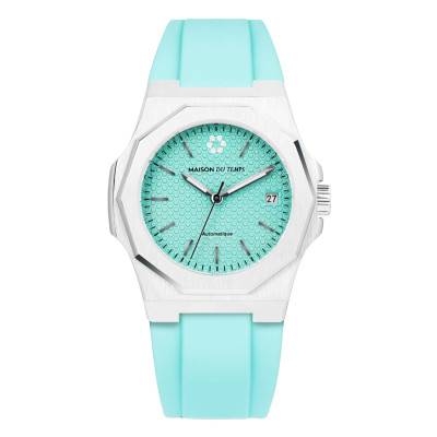 MTZeta Turquoise Silicone Watch - Maison du Temps