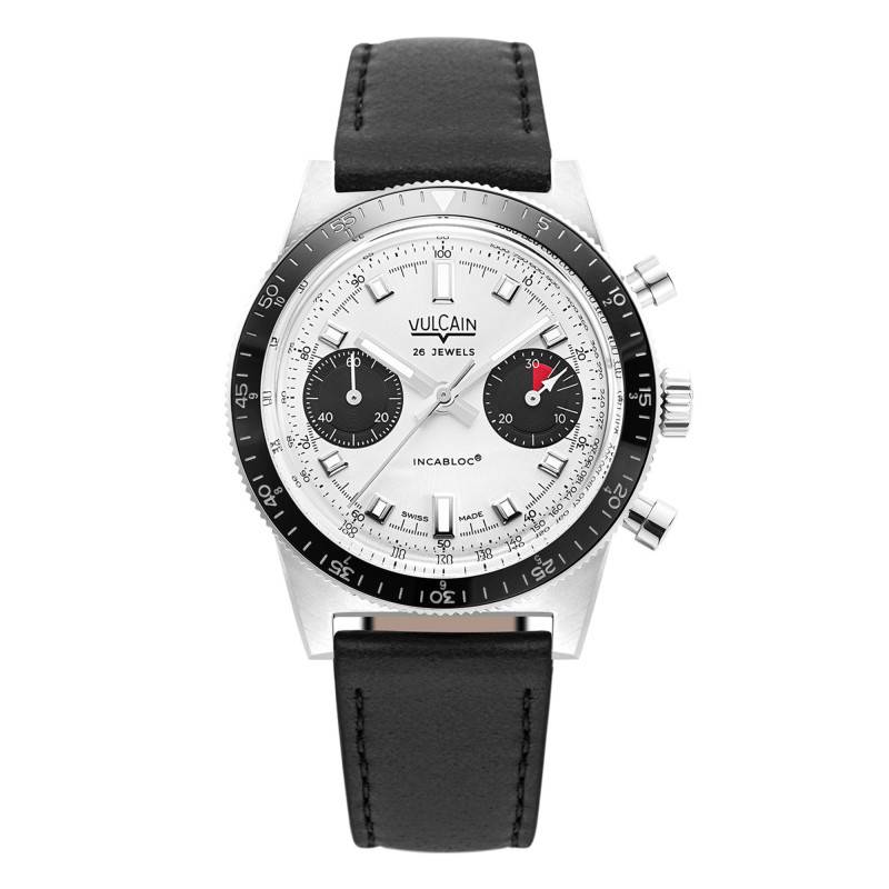 Watch Skindiver Chronograph White 590176A57 - Vulcain