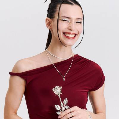 Collier Chaîne Haribo en Argent 925, Longueur de 45 à 50 cm - KE2325-001-21 - Thomas Sabo