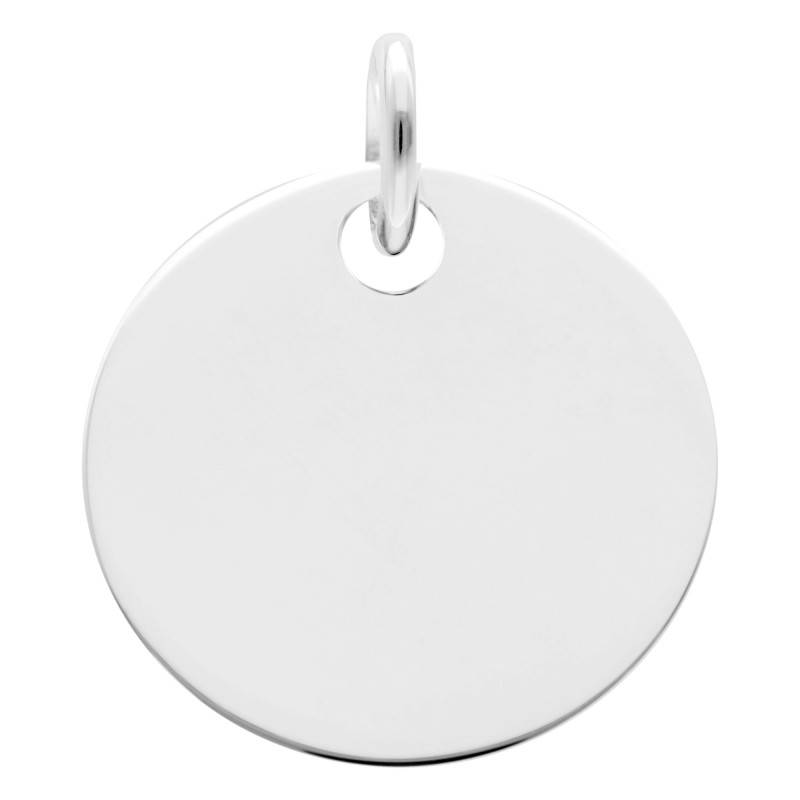 Customizable 925/1000 Silver Medal, 19 mm Diameter - Lumiosa