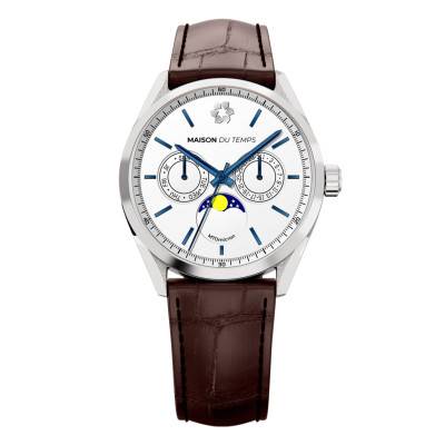 Montre MTOmicron MoonPhase Blanc - Maison du Temps