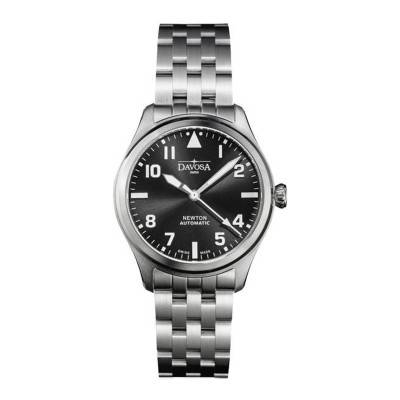 Montre Newton Pilot Automatique Noire - Davosa