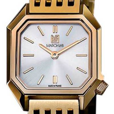 Montre Lady Mansart Electrique Doré LADYMECLS911 - March LAB