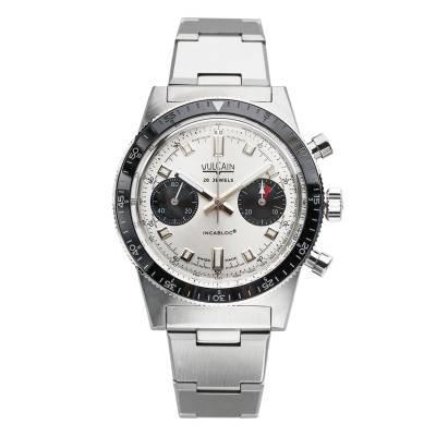 Watch Skindiver Chronograph White 590176A57 - Vulcain