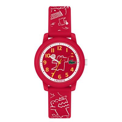 Montre 12.12 Kids Silicone rouge 2030059 - Lacoste
