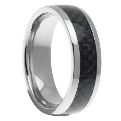 Steel & Carbon Hybrid Ring - A0510 - Rochet