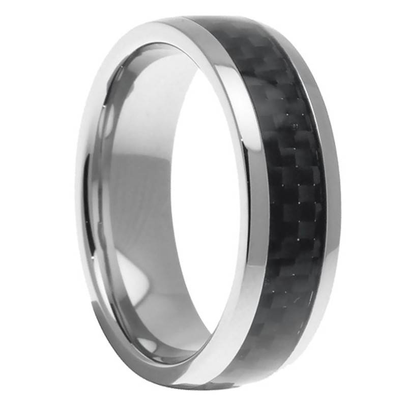 Steel & Carbon Hybrid Ring - A0510 - Rochet