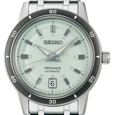 Presage Automatic Style 60 Pale Green Watch SRPL71J1 - Seiko