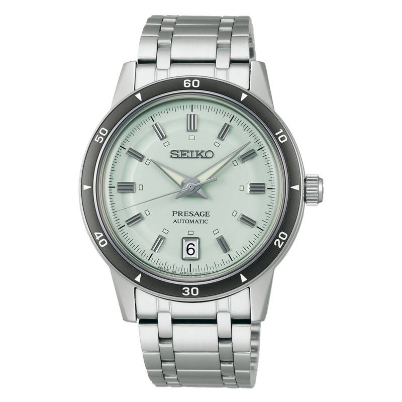 Presage Automatic Style 60 Pale Green Watch SRPL71J1 - Seiko